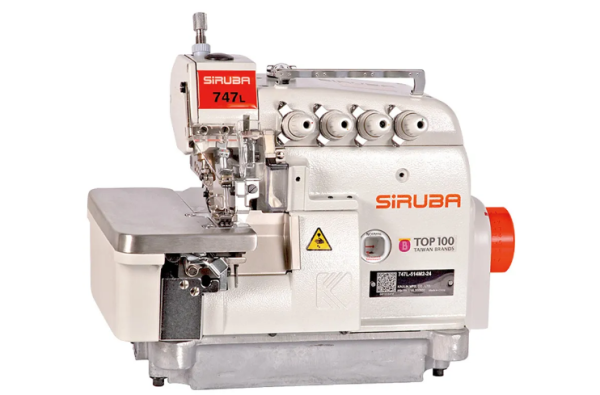 چرخ خیاطی سردوز 4نخ فول اتوماتیک سیروبا مدل 747L-514M-3-24